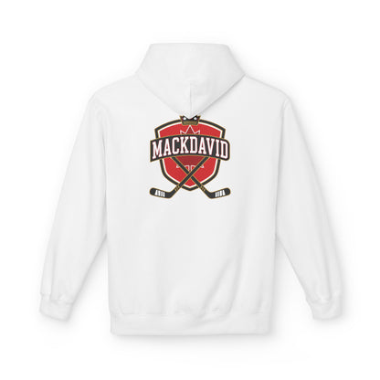 Hockey Crest Hoodie  "Mackdavid"