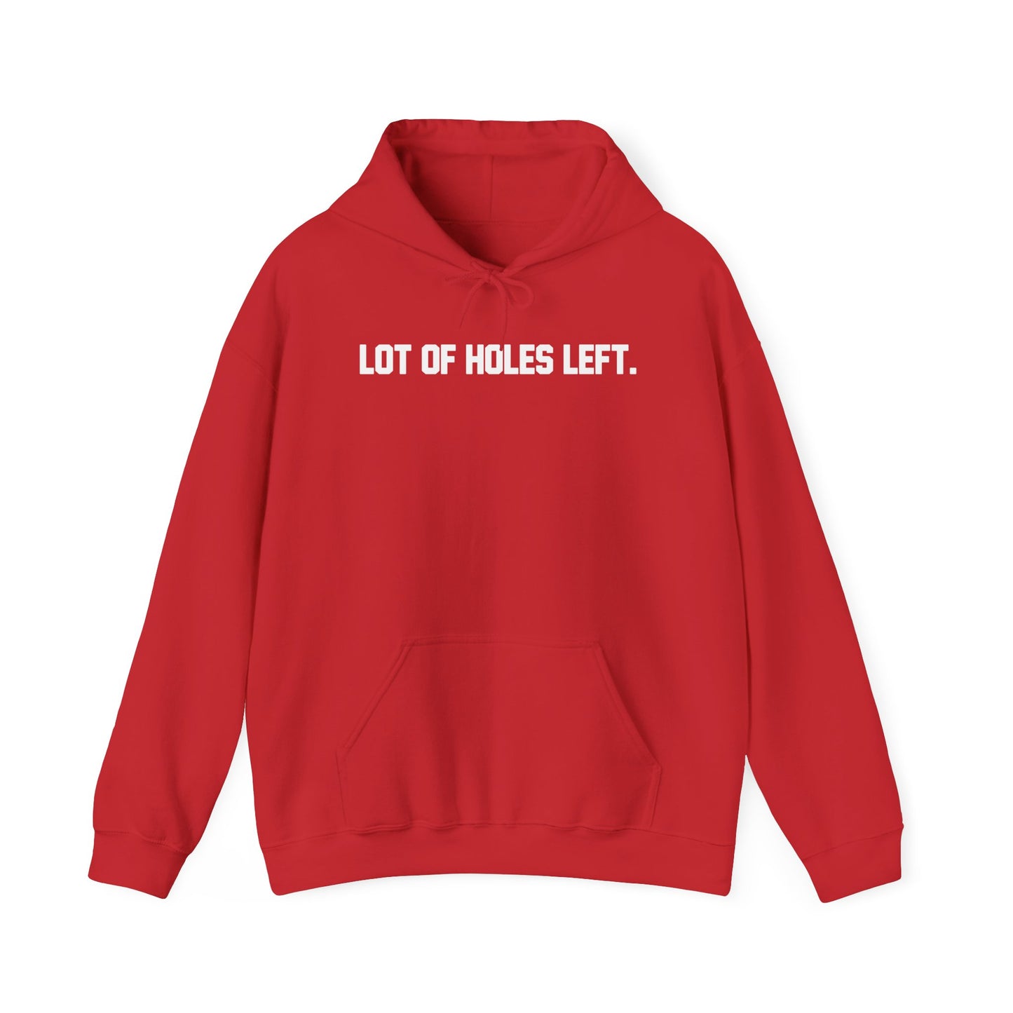 Golfers Motivational Hoodie - Lot of Holes Left