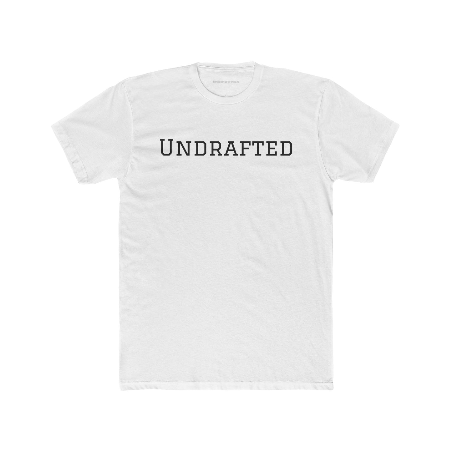 Undrafted Cotton Crew Tee