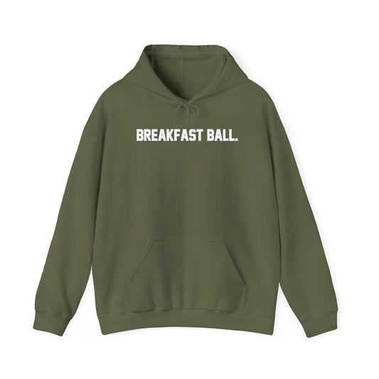 Golfers Motivational Hoodie - Breakfast Ball